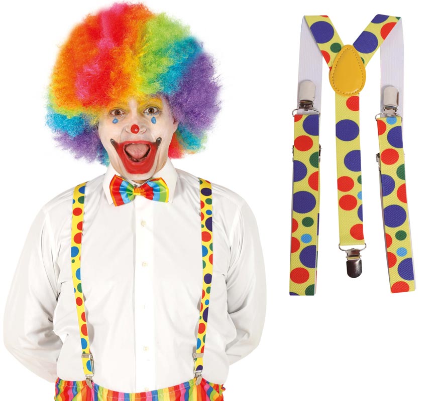Tirantes de Payaso con Topos