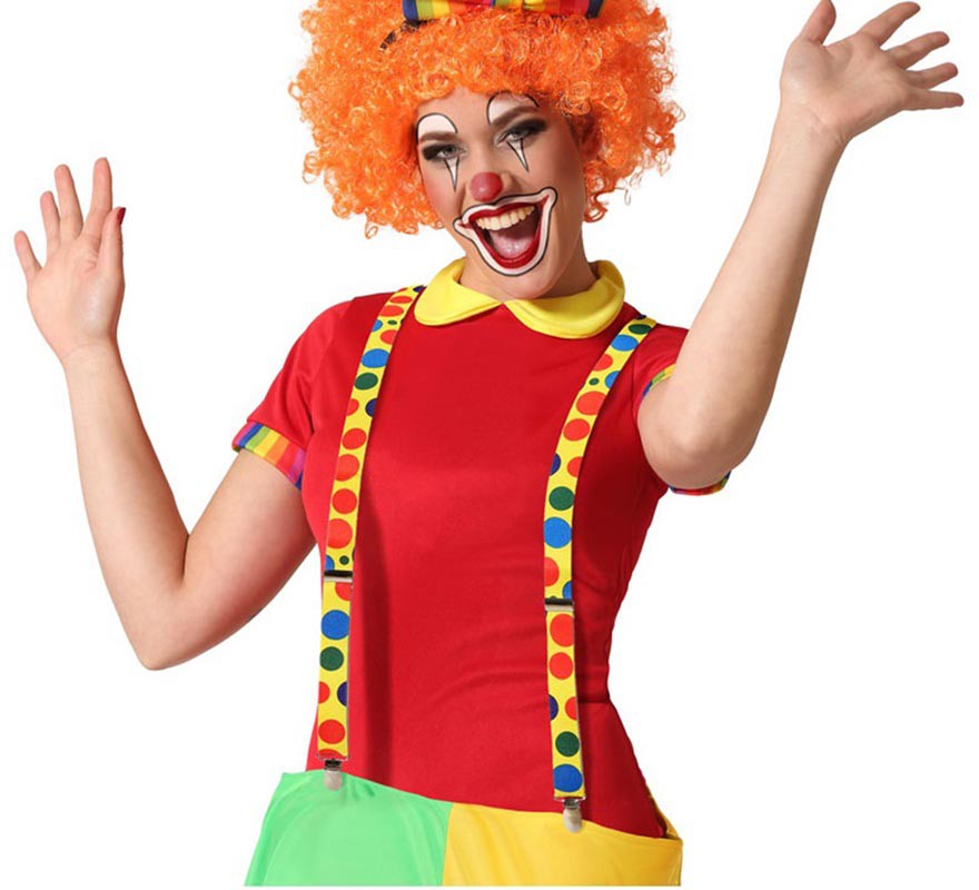 Translation missing: es.Tirantes de Payaso Multicolor