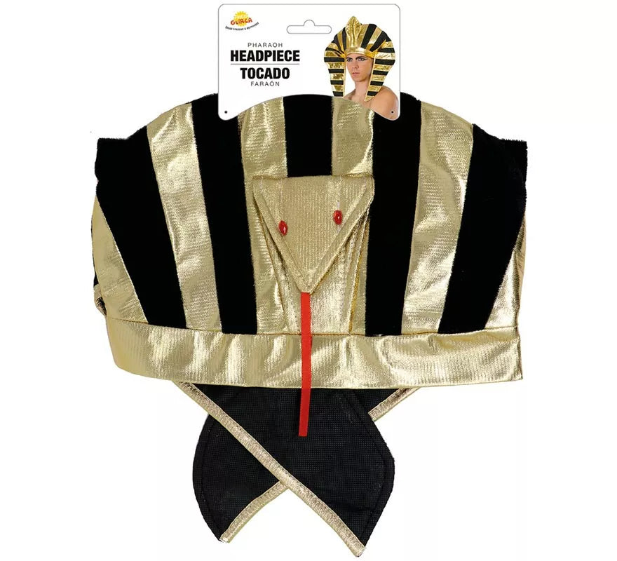 Tocado de Faraón Egipcio de tela