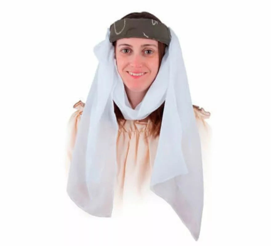 Translation missing: es.Tocado Medieval con Bordado en varios colores