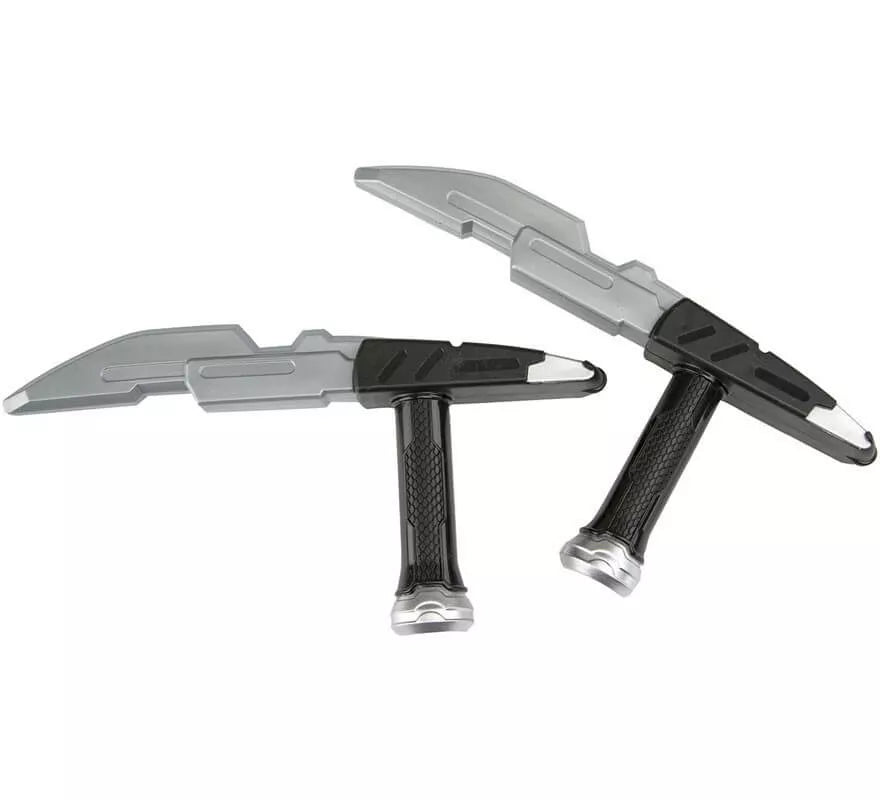 Translation missing: es.Tonfa Ninja con Cuchillas 21x33 cm