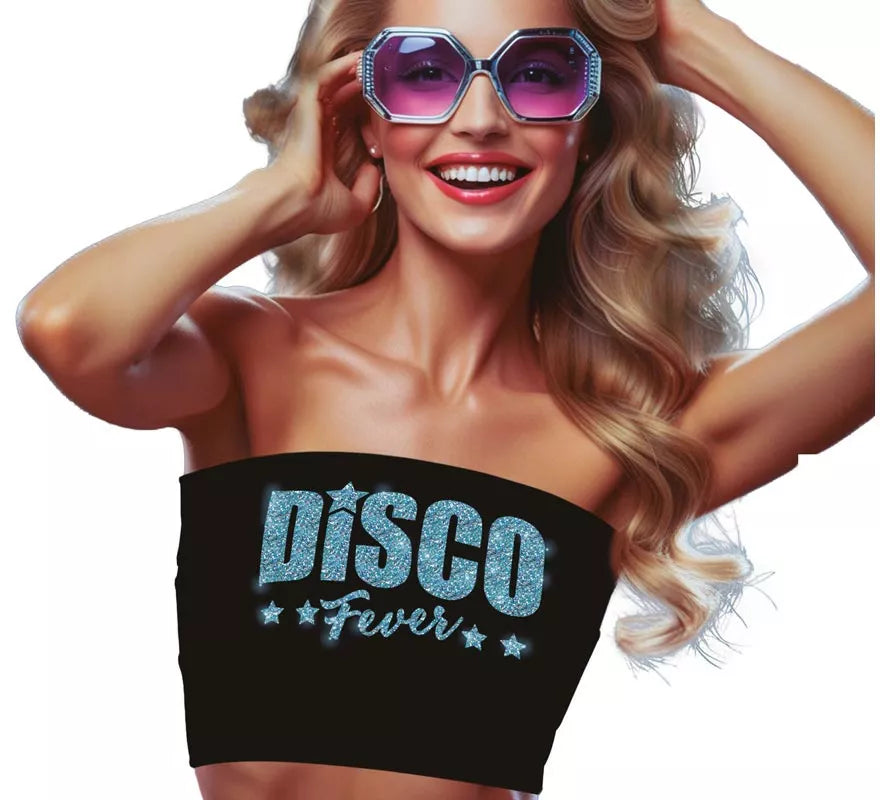 Translation missing: es.Top Disco negro para mujer