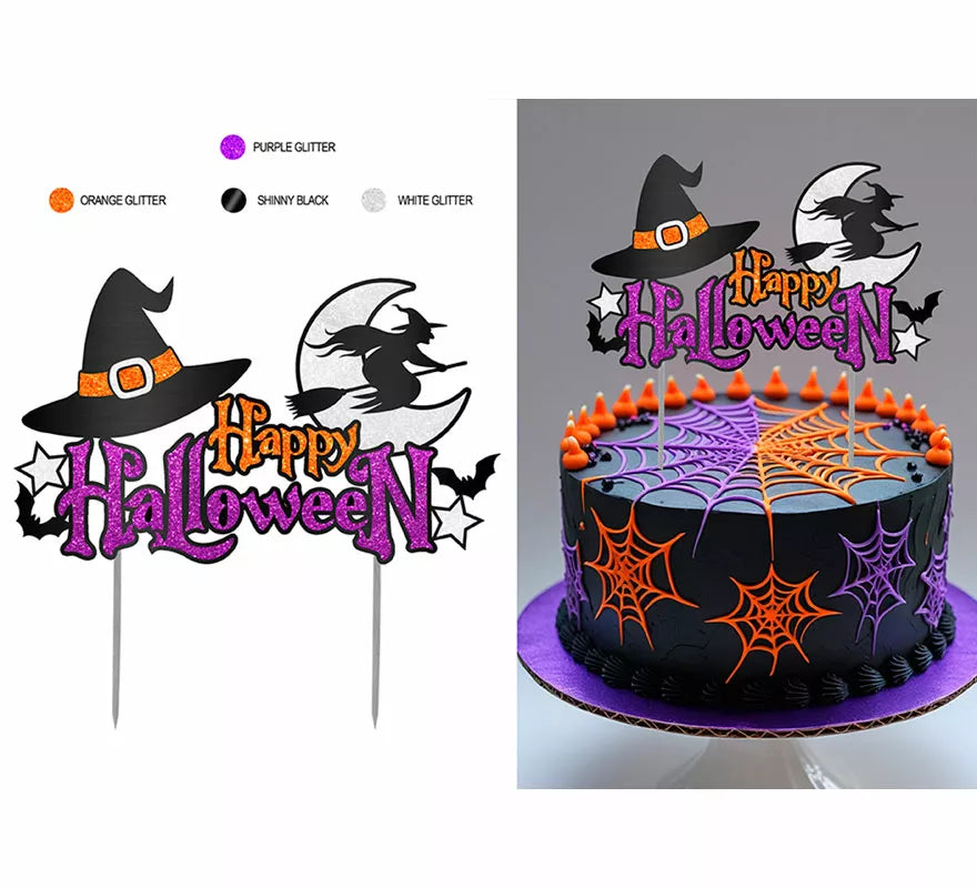 Translation missing: es.Topper de Bruja para tarta de 16x24 cm