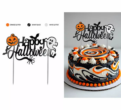 Topper de Fantasmas para tarta de 16x24 cm