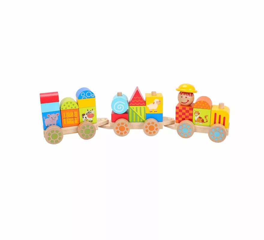 Tren de madera infantil