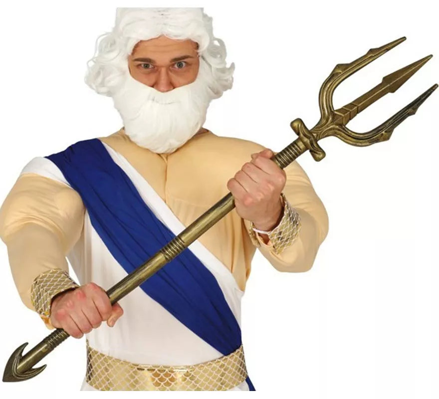 Translation missing: es.Tridente de Neptuno Color Oro de 94 cm