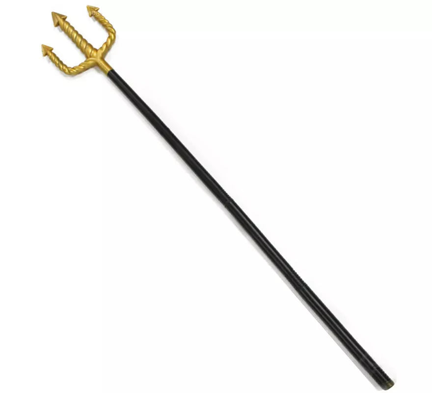 Tridente Dorado de Neptuno de 137 cm