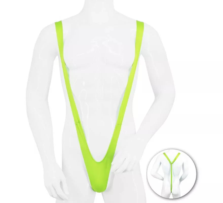 Translation missing: es.Triquini Sexy verde para hombre