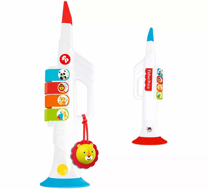 Translation missing: es.Trompeta Fisher-Price de 4 Notas con Estuche