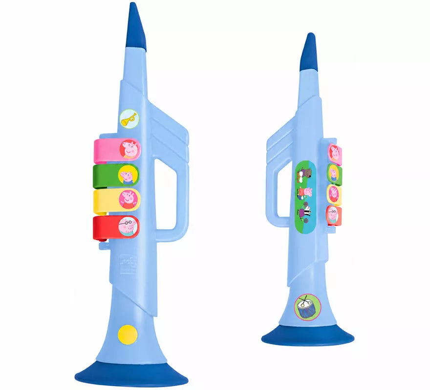 Trompeta Peppa Pig de 4 Notas en Estuche