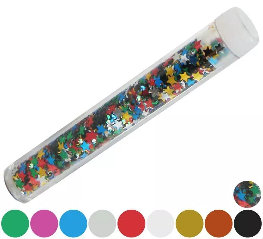 Translation missing: es.Tubo de Confeti de Estrellas en varios colores