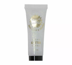 Tubo maquillaje en crema glitter 20 ml en varios colores