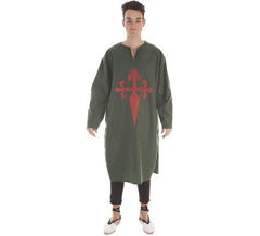 Túnica Verde con Escudo para hombre