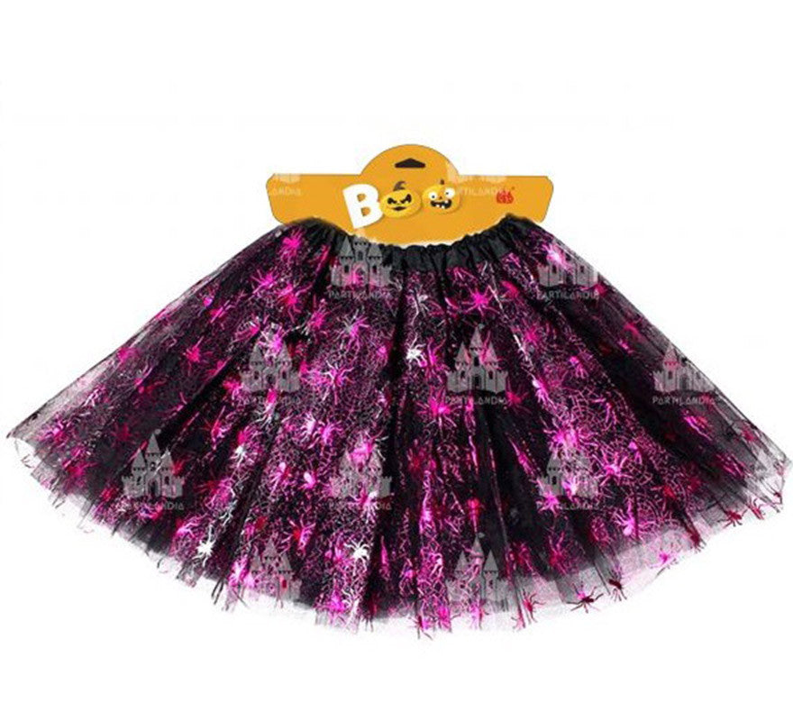 Translation missing: es.Tutú 40 cm Arañas Fucsia para mujer