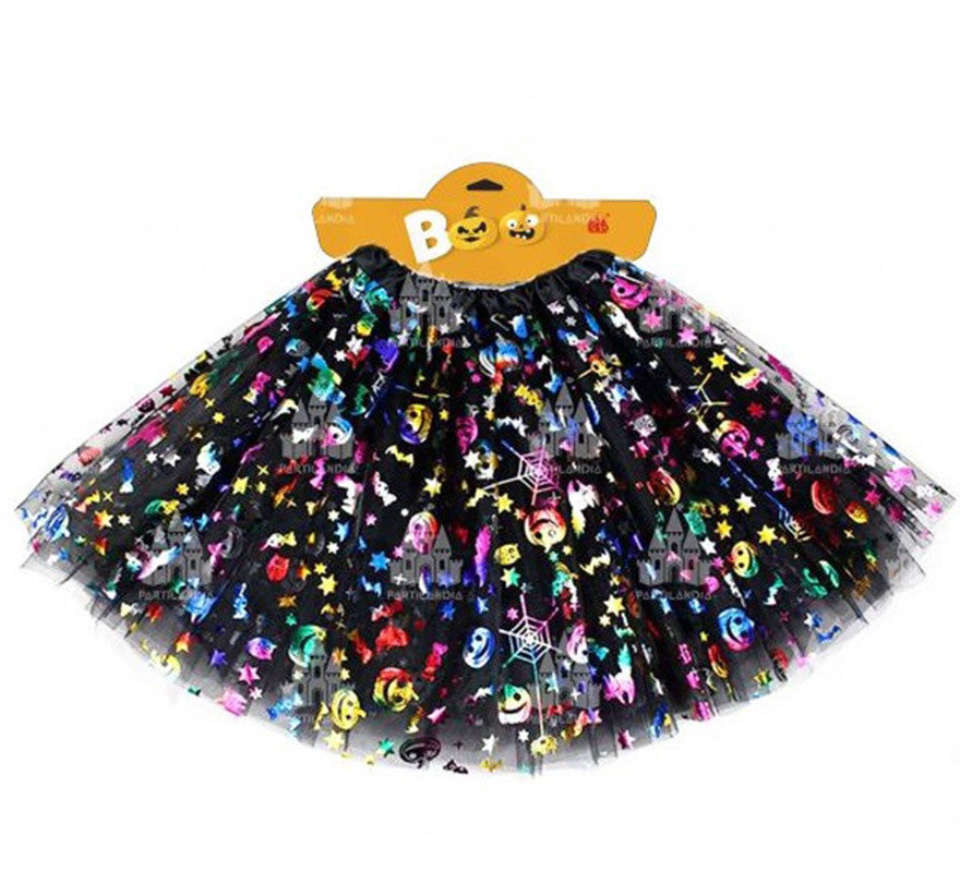 Translation missing: es.Tutú 40 cm Calabazas Multicolor para mujer