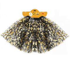 Tutú 40 cm Halloween Oro para mujer