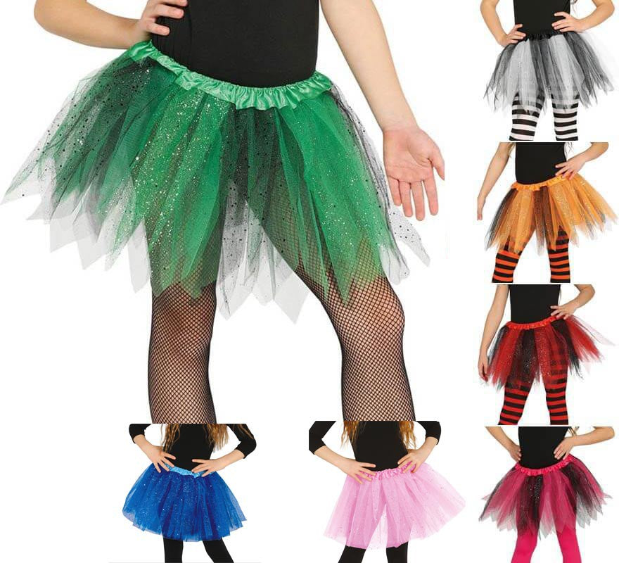 Translation missing: es.Tutú con Brillantes en varios colores para niñas