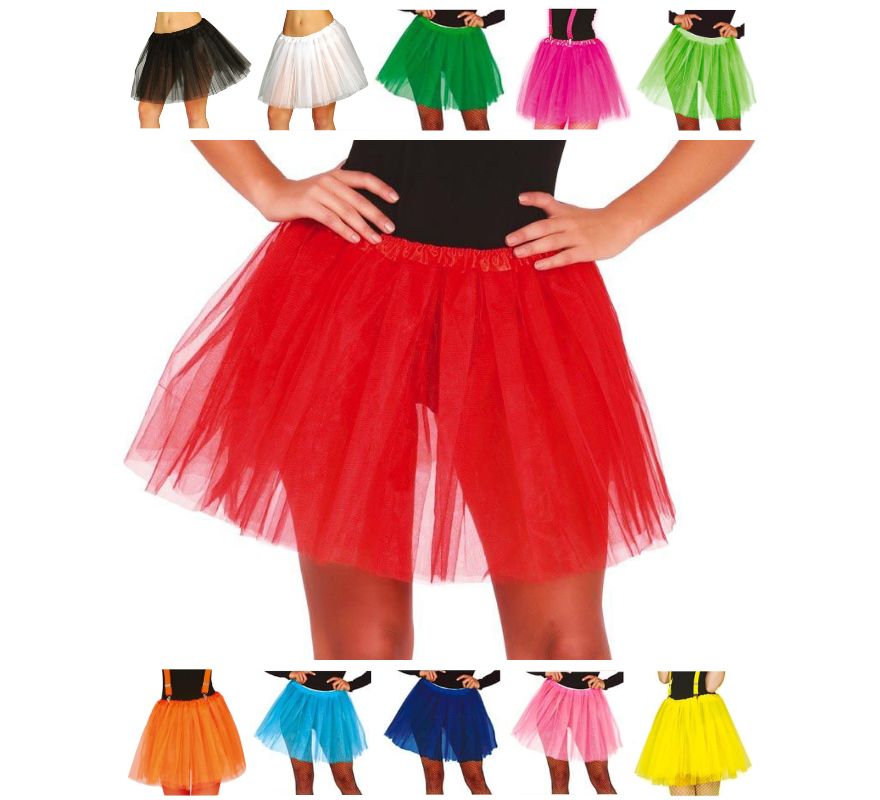 Translation missing: es.Tutú de 40 cm en varios colores para mujer