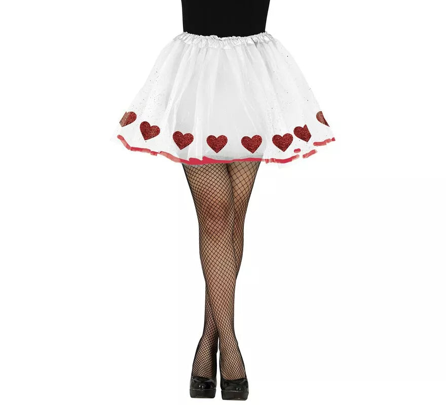 Translation missing: es.Tutú de Corazones de 40 cm para mujer