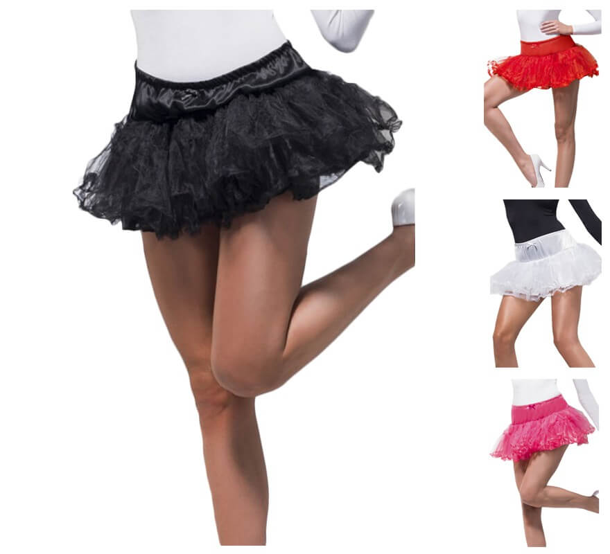 Translation missing: es.Tutú de Tul para Mujer en varios colores