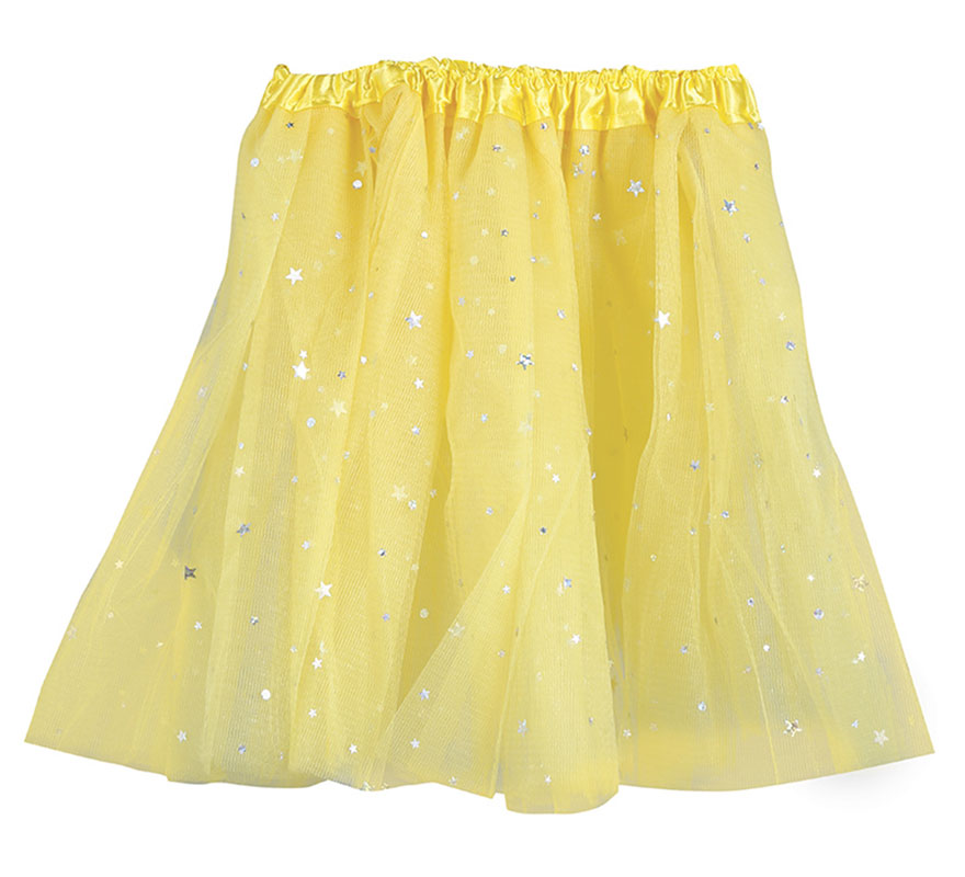 Tutú Estrellas Brillantes en varios colores de 30 cm
