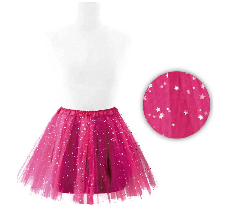 Translation missing: es.Tutú Estrellas en varios colores para mujer de 40 cm