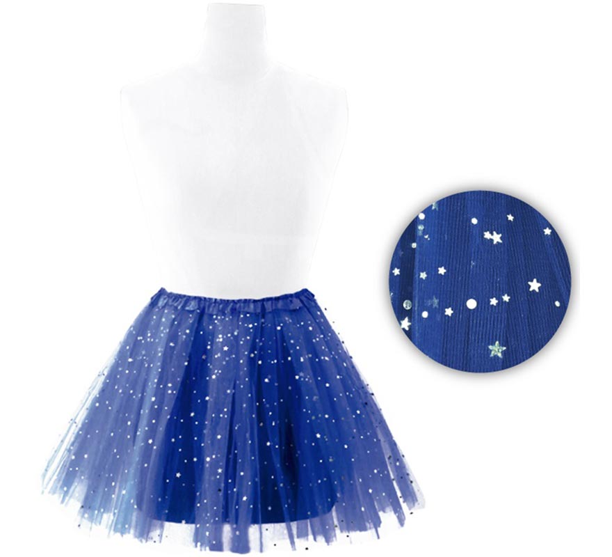 Translation missing: es.Tutú Estrellas en varios colores para mujer de 40 cm