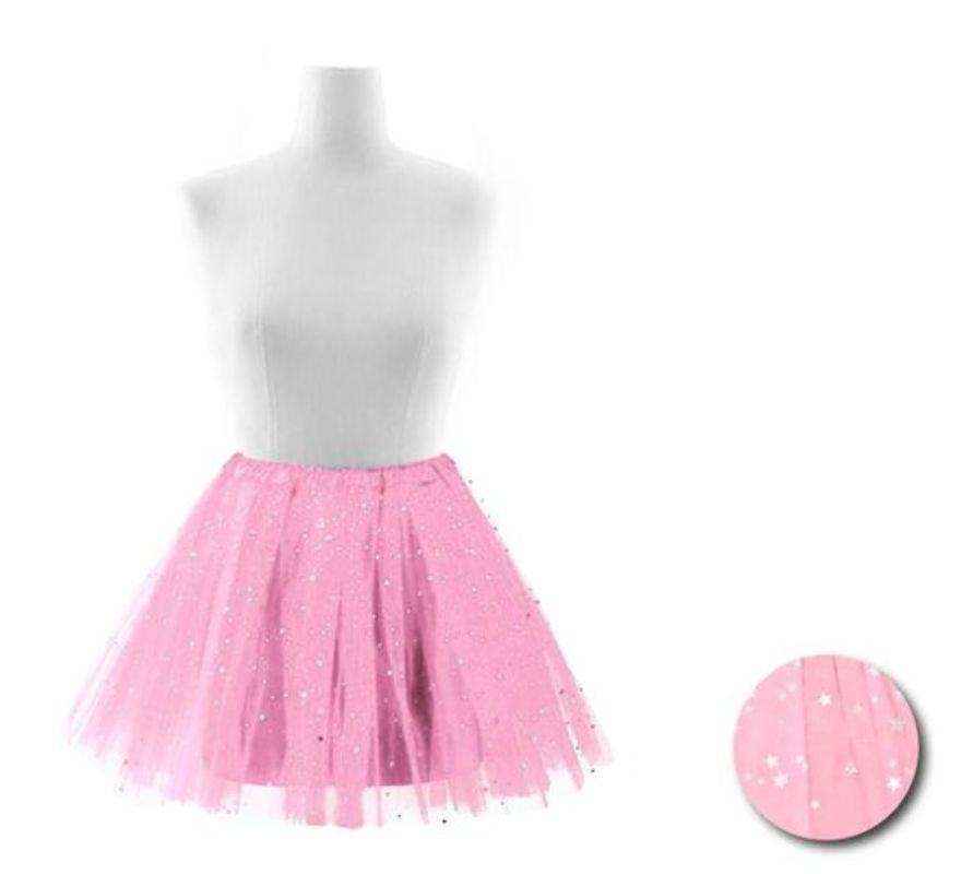 Translation missing: es.Tutú Estrellas en varios colores para mujer de 40 cm