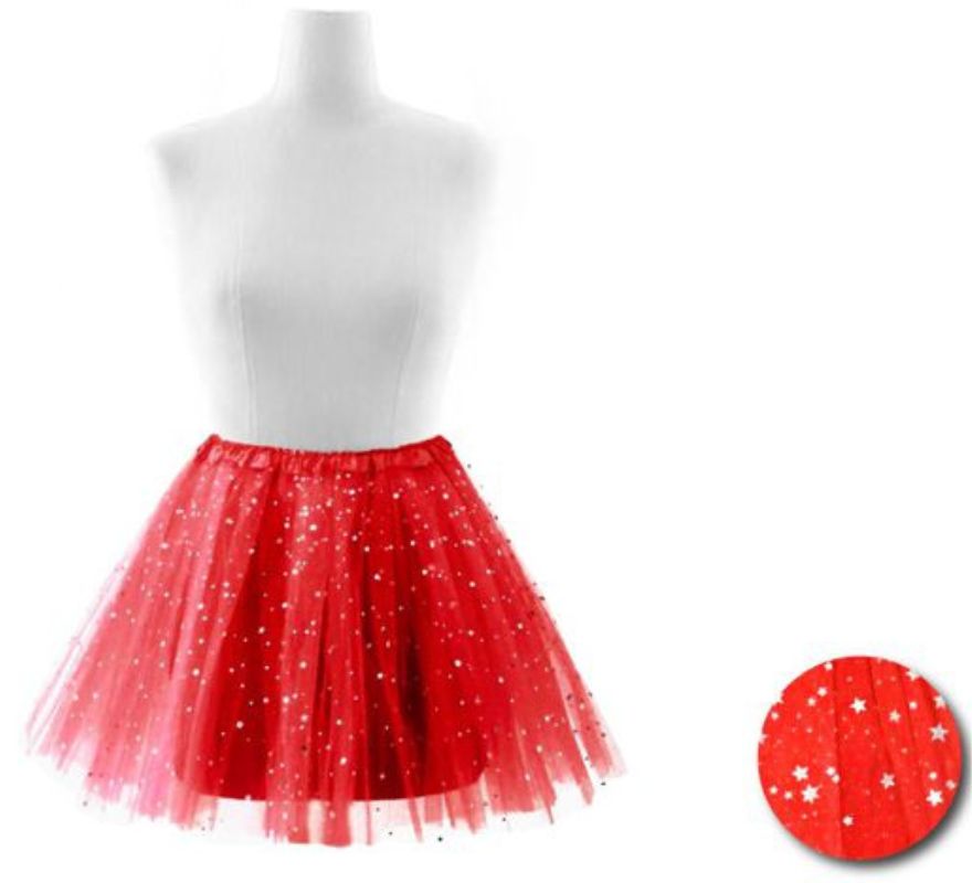 Translation missing: es.Tutú Estrellas en varios colores para mujer de 40 cm