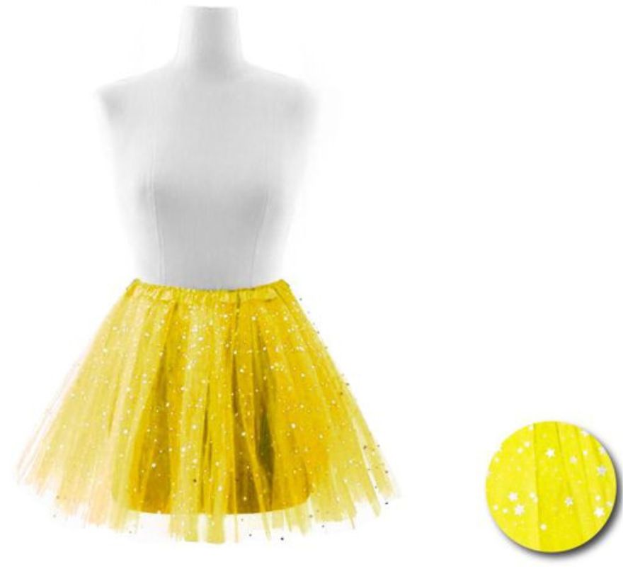 Translation missing: es.Tutú Estrellas en varios colores para mujer de 40 cm