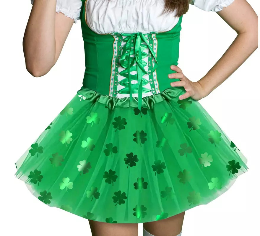 Translation missing: es.Tutú San Patrick de 40 cm para mujer