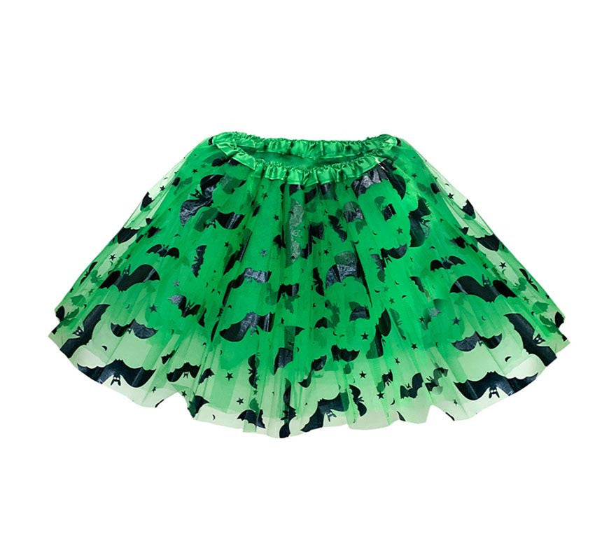 Translation missing: es.Tutú verde con murciélagos de 40 cm