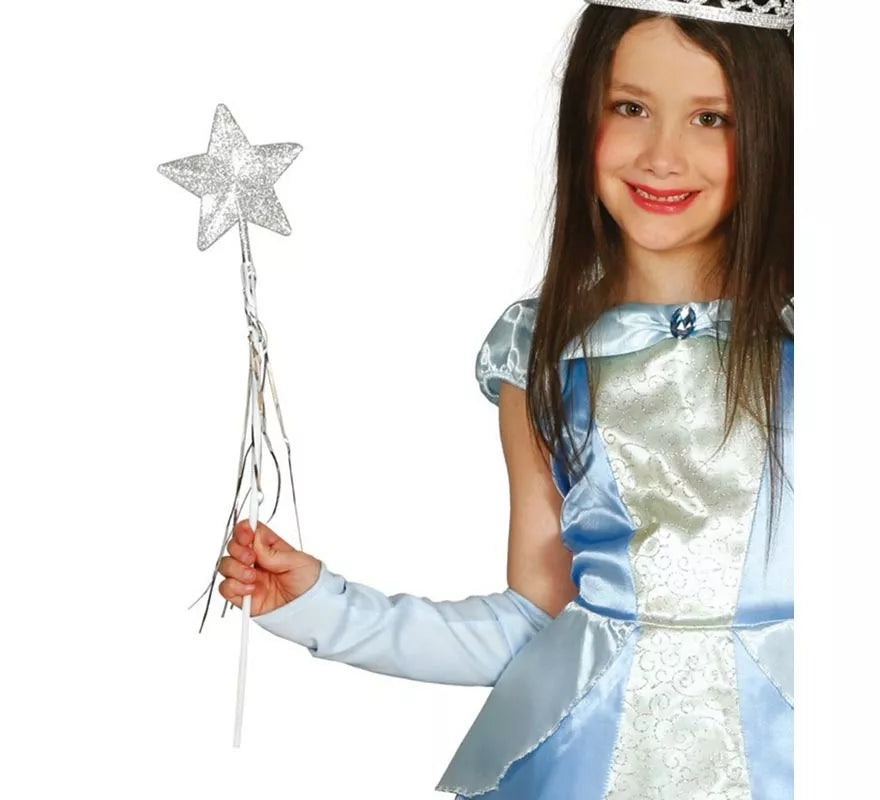Translation missing: es.Varita Hada plata 53 cm