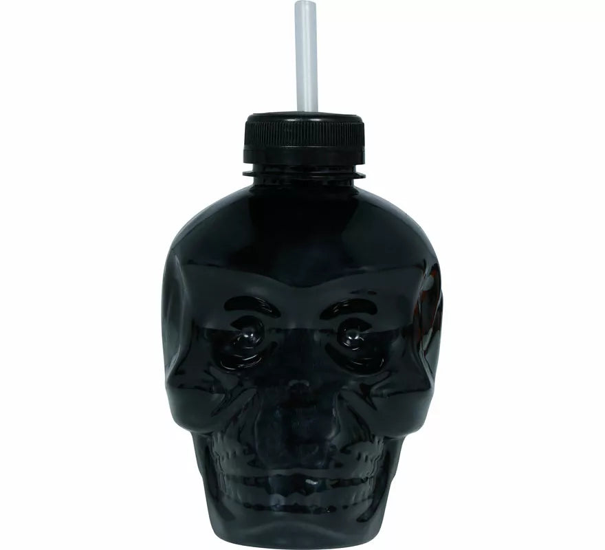 Translation missing: es.Vaso Calavera con Pajita de 14 cm