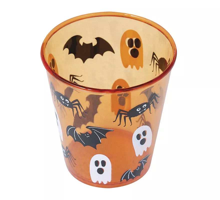 Translation missing: es.Vaso de Halloween Naranja de 10 cm