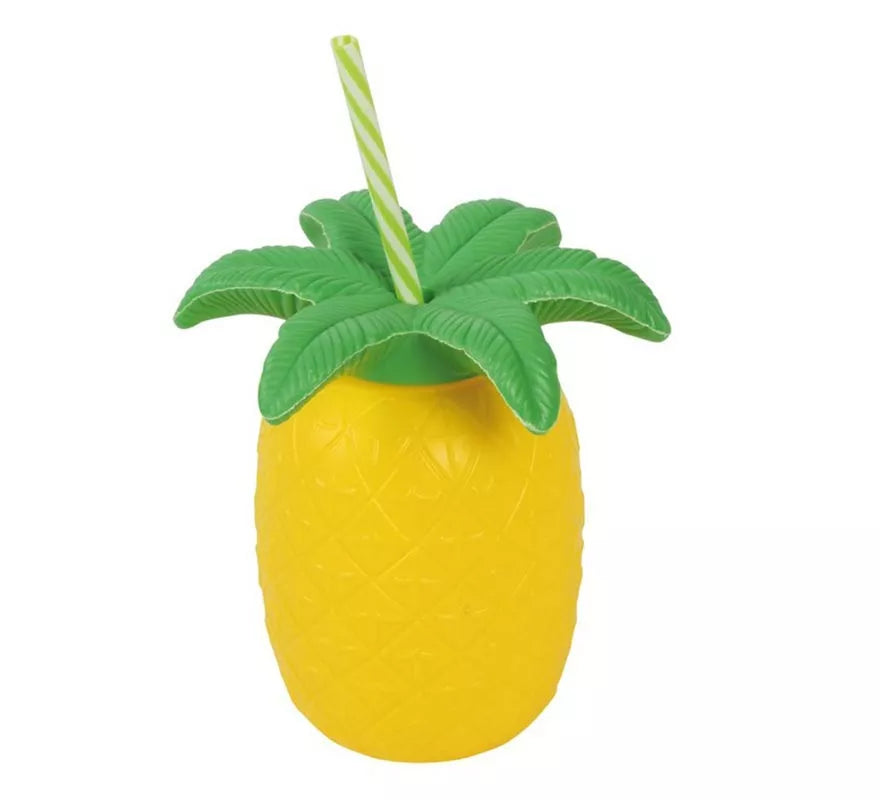 Translation missing: es.Vaso de Piña con Pajita de 20 cm