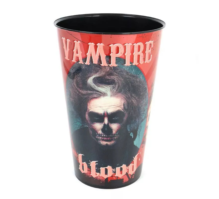 Translation missing: es.Vaso Vampiro blood de plástico de 10,5x7,5x18 cm