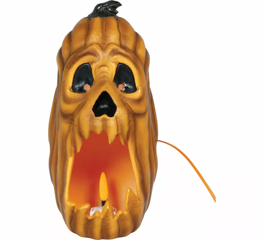 Translation missing: es.Vela Calabaza con Led Efecto Fuego de 20 cm