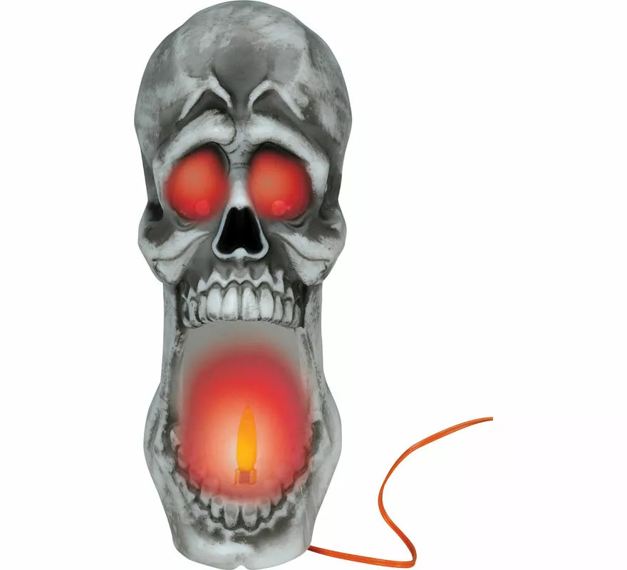 Translation missing: es.Vela Calavera con Led Efecto Fuego de 20 cm