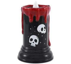 Vela Calavera con Luz y Música
