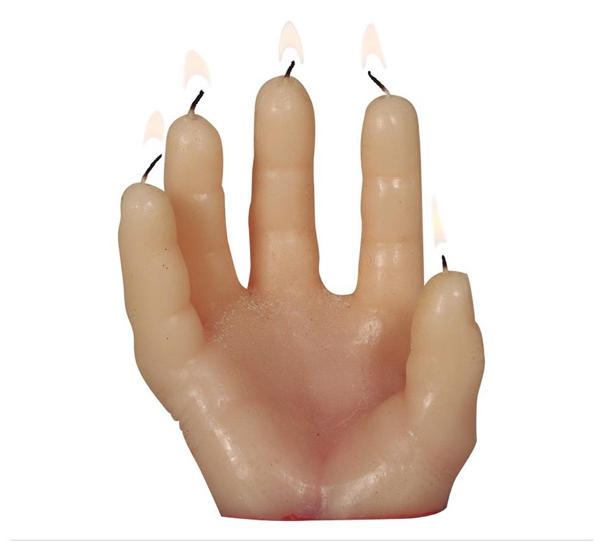 Translation missing: es.Vela de Mano con Sangre de 14x5 cm