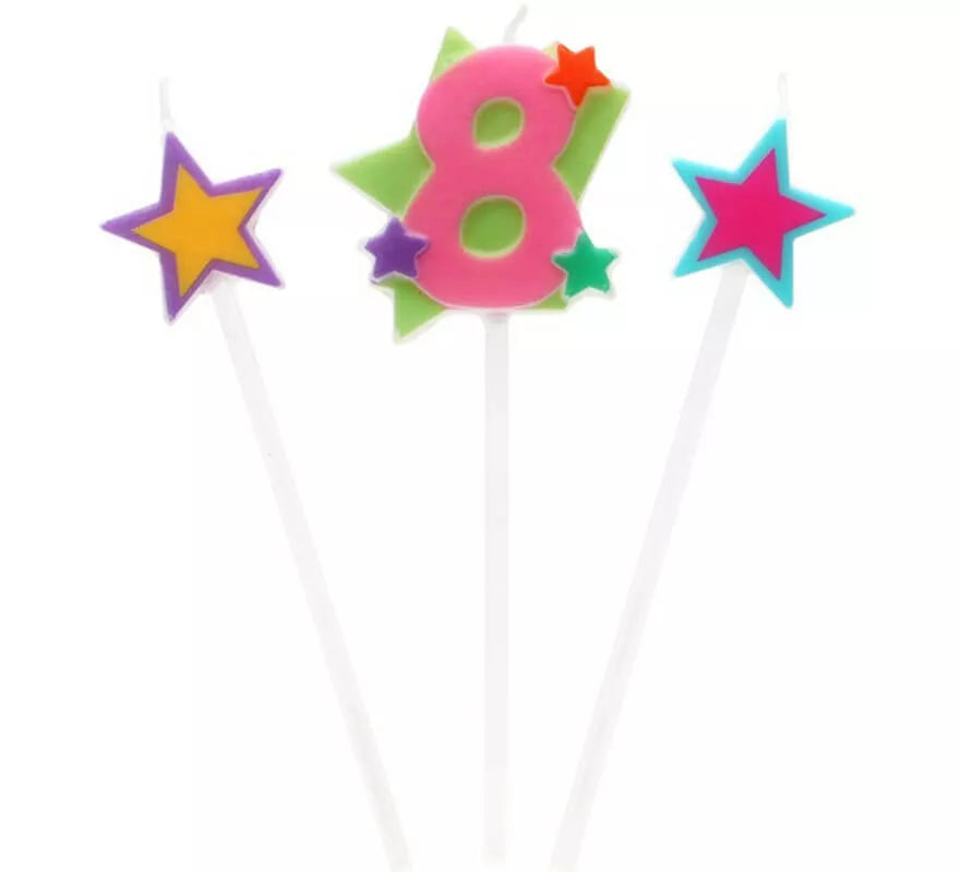Translation missing: es.Vela Nº 8 con 2 Estrellas