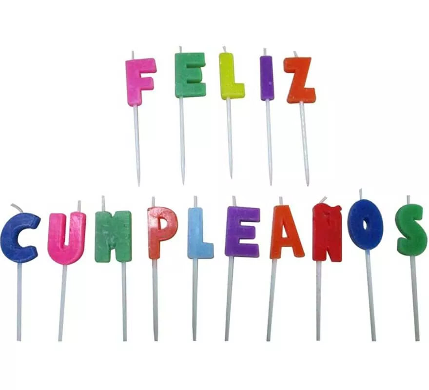 Translation missing: es.Velas de Feliz Cumpleaños