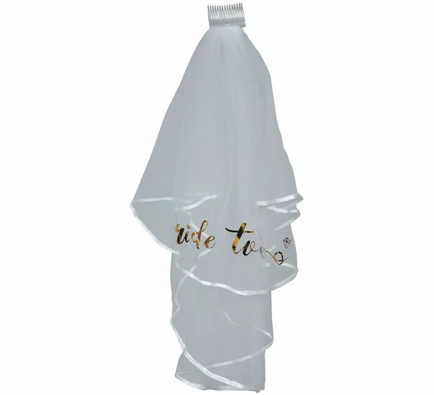Translation missing: es.Velo de Novia Bride To Be de 70 cm