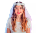 Velo de Novia con Flores