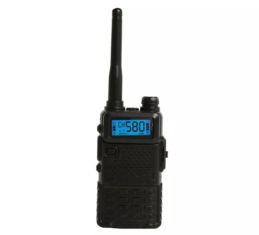 Translation missing: es.Walkie-Talkie Negro de 20 cm