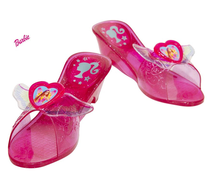 Translation missing: es.Zapatos de Barbie Corazón rosa para niña