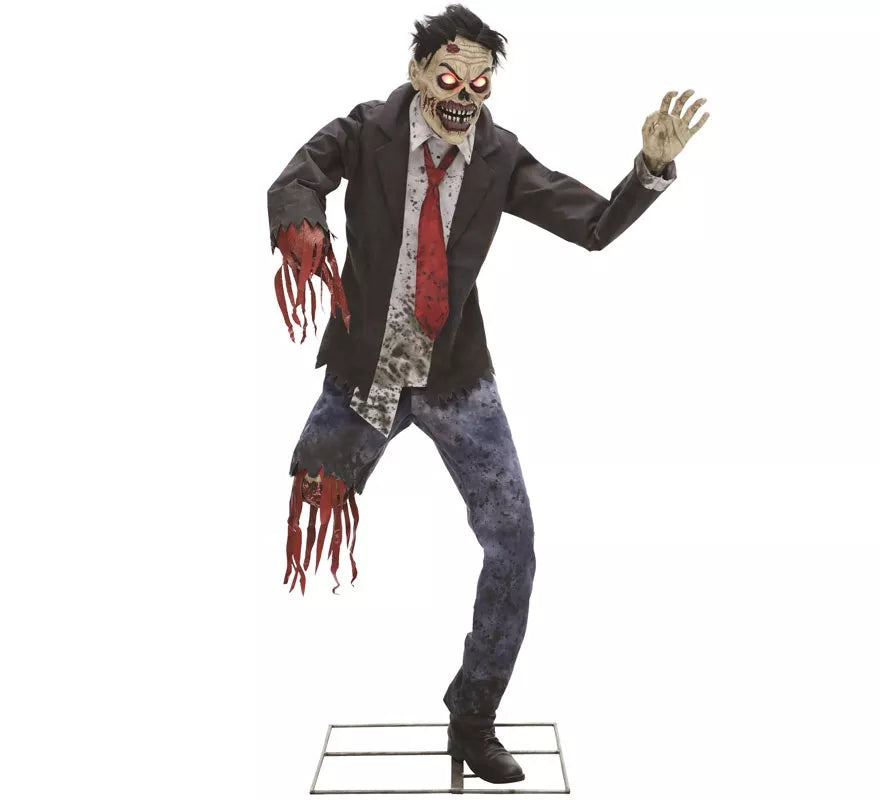 Translation missing: es.Zombie Descuartizado con luz, sonido y movimiento de 1,8 m