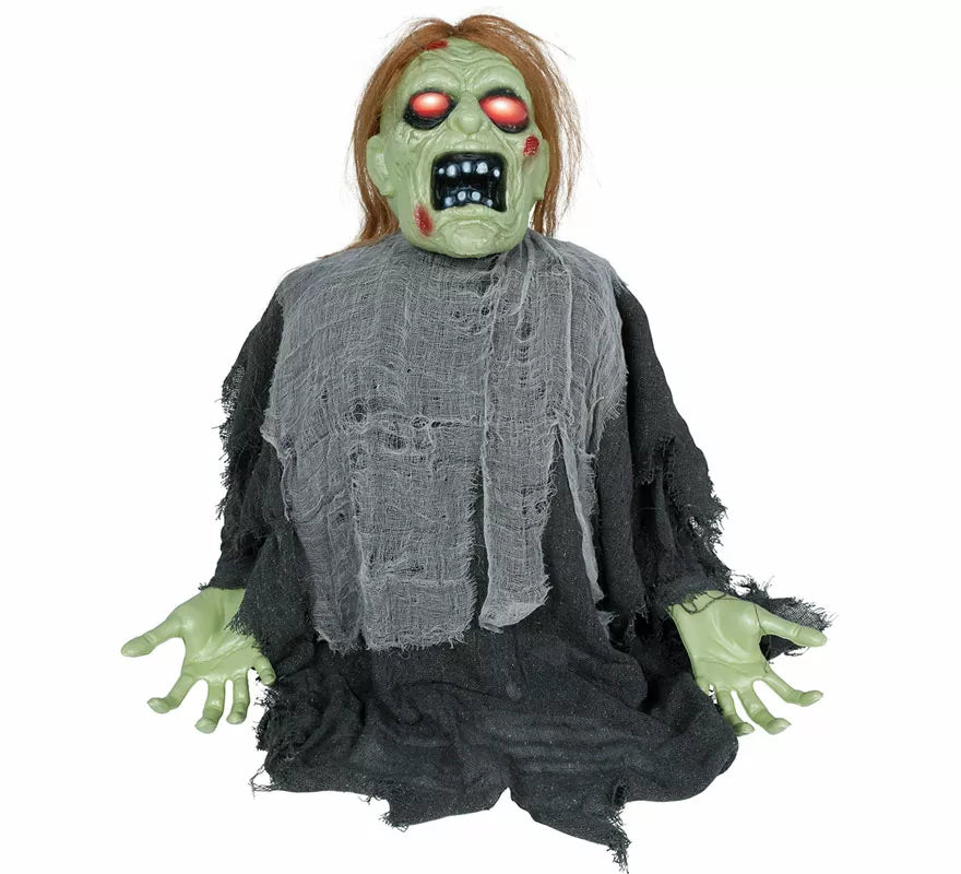 Translation missing: es.Zombie verde con Sonido y Movimiento de 64 cm